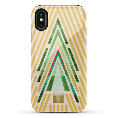 Geometric Summer Tree Phone Case